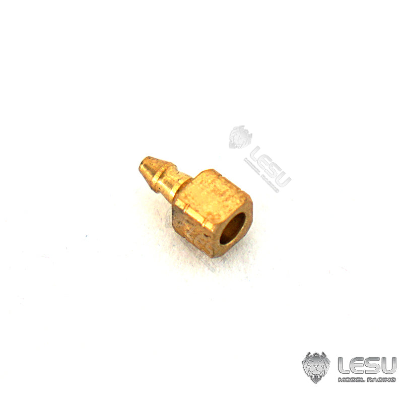 1/14 engineering machinery hydraulic model hydraulic component Y-1539 copper pipe welding parts suitable for outer 3 inner 2LESU