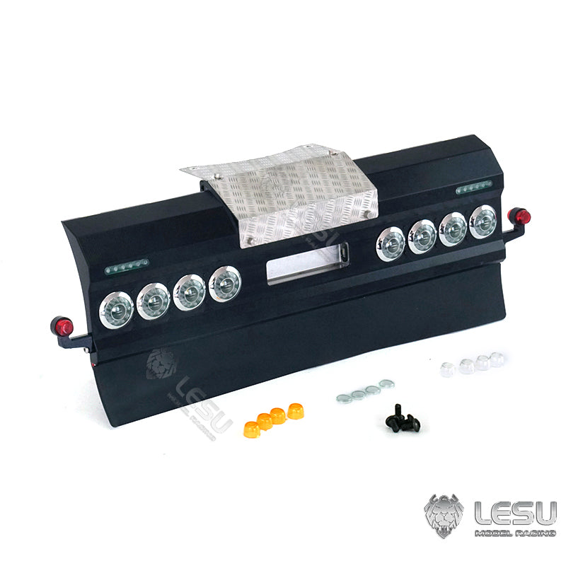 1/14 remote control model metal toy tractor heavy tail beam taillight set S-1276-A modified accessories LESU