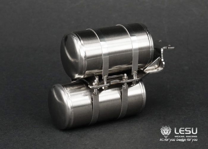 LESU G-6157 1/14 Truck Model Metal Gas Tank Tamiya 3348 Mud Truck or DIY Traction Truck Model Upgrade Modification Accessories