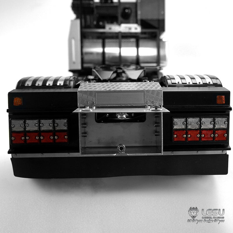 1/14 truck model toy tail beam taillight set with tool box Tamiya tractor R620 R470LESU
