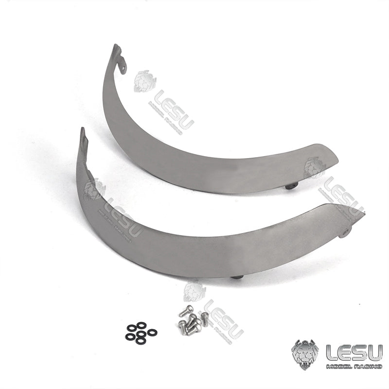 LESU 1/16 Metal Shell Upgraded Hydraulic Loader L574 Wheel Engineering Forklift Rear Wheel Eyebrow Model