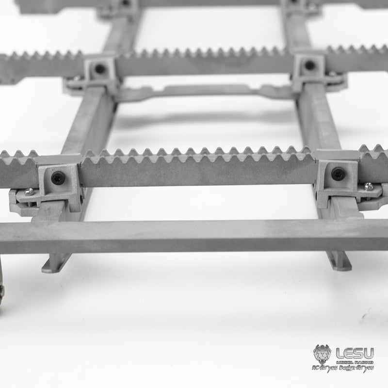 LESU 1/14 Tamiya Truck Roll-off Fully Unloading Hydraulic Full Metal Loading Tree Bucket LS-20160901-I