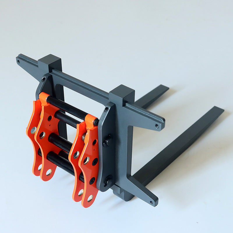 JDMODEL 1/14 Remote Control Hydraulic Loader Model with Quick-Change Set and Fork Attachment JDM-88-B