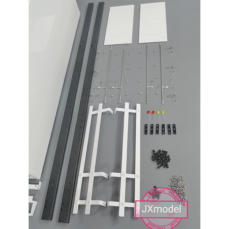 JXmodel 1:14 container truck model - all metal