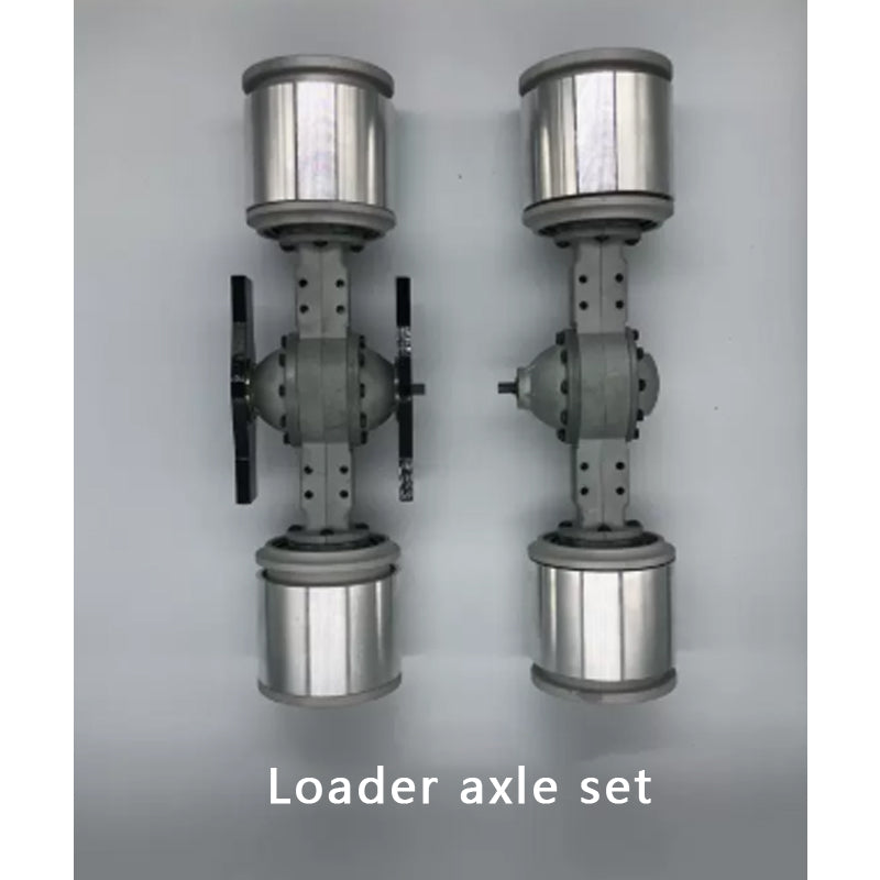 XDRC 1/14 loader articulated truck model axle wheel side reduction axle set