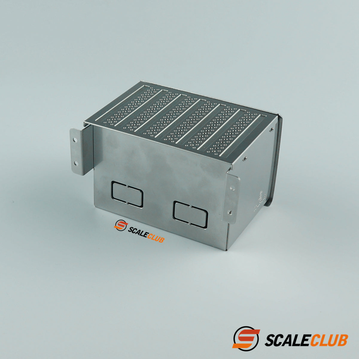 For Tamiya 1/14 tractor truck 3363 1851 exhaust tank tool box metal appearance decoration upgrade accessories SCALECLUB PQG-BZ-1