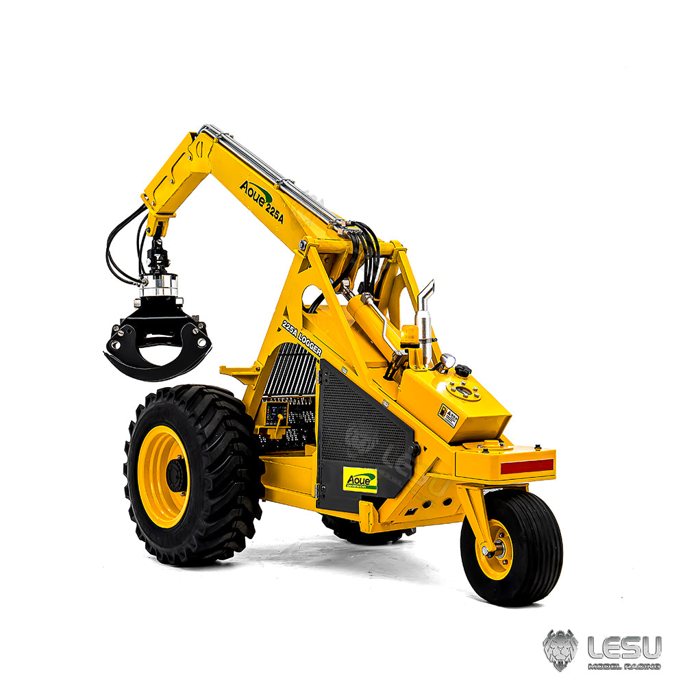 LESU 1/14 Aoue hydraulic model 225A crank boom RD-A0019 4-way valve rear single wheel steering