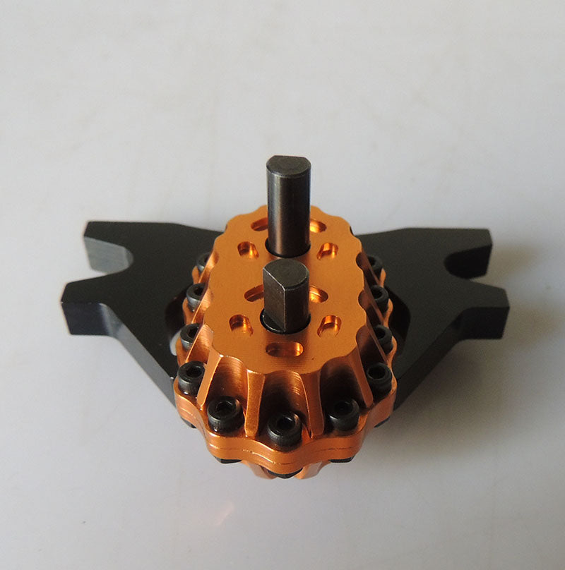 JDMODEL1:14 tractor transfer case tractor climbing trailer simulation car gearbox JDM-75