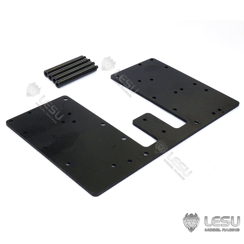 1/14 Truck Second Floor LESU Model Toy Mud Truck Beam Hole Tamiya Tractor DIY Model