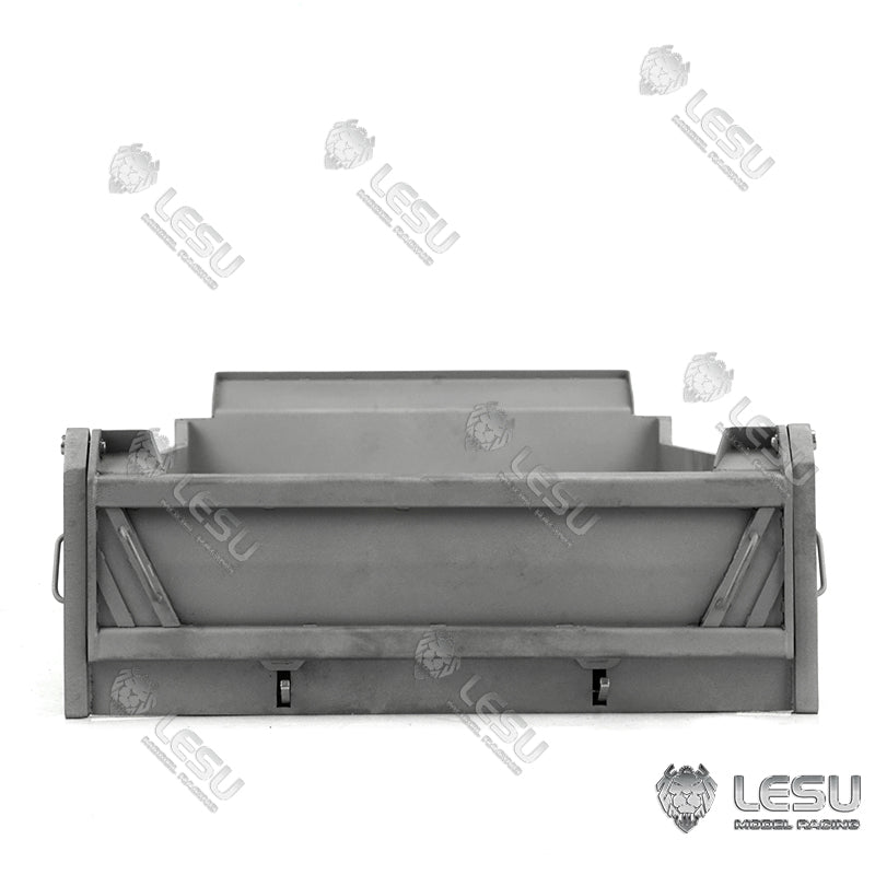 LESU 1/14 Tamiya Truck MAN TGS 4x4 Hydraulic Dump Truck Metal Truck Box