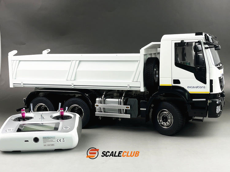 Scaleclub 1/14 full metal Iveco 6x6 hydraulic dump truck RTR to play