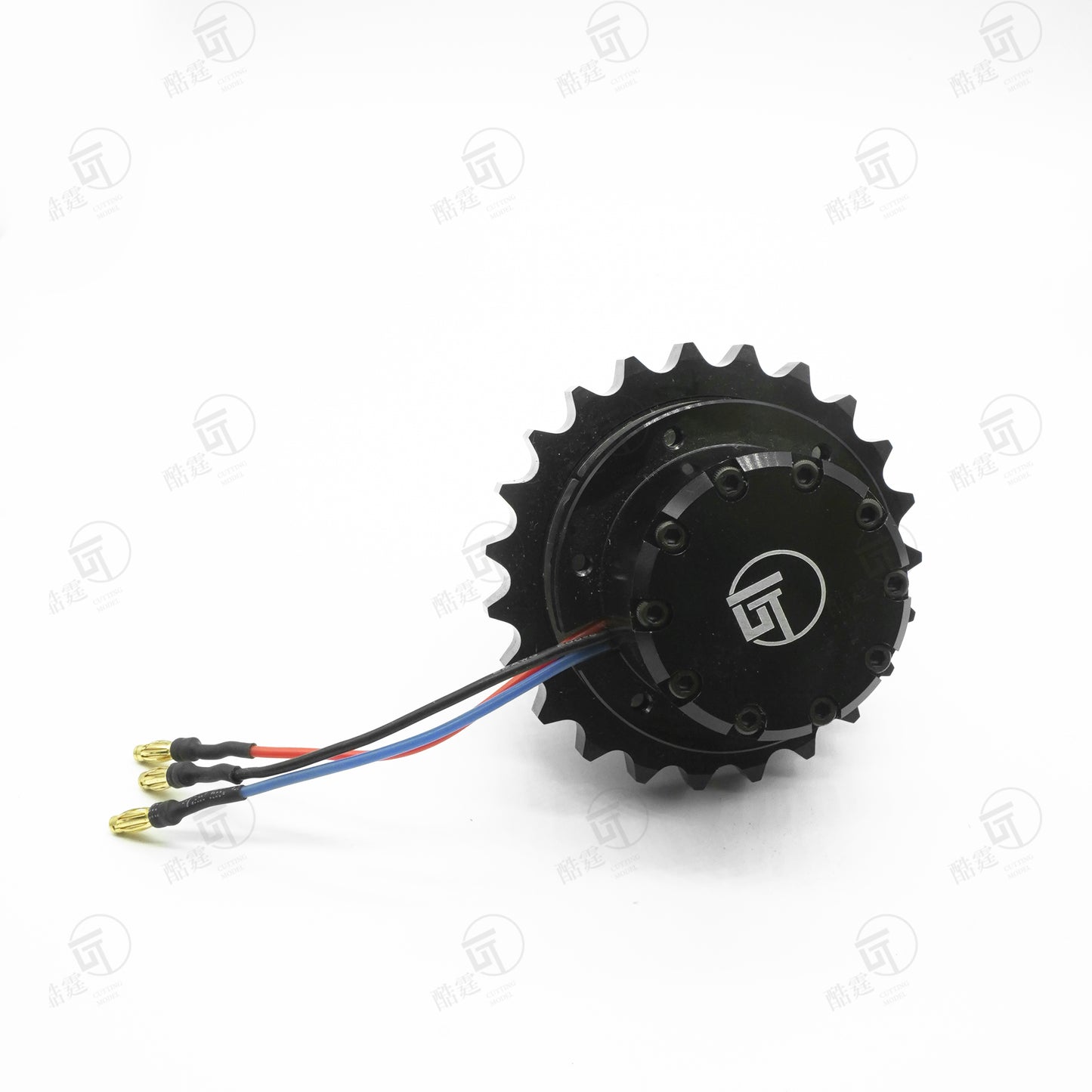 CUT-QD-10 excavator model simulation brushless drive wheel robot brushless walking wheel set of two