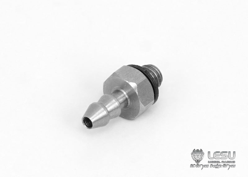 Hydraulic model modified stainless steel precision elbow straight oil nozzle M3-3 nylon oil pipe 3*2MM installation