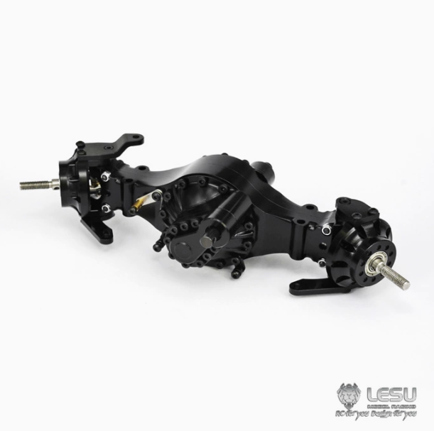 1/14 truck Tamiya tractor axle Q911 series differential lock mud axle model LESU