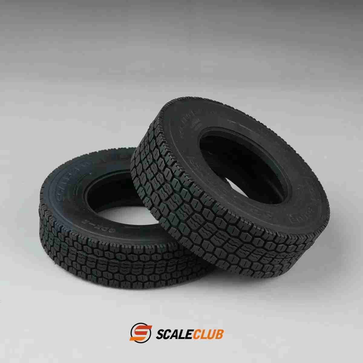 Scaleclub Tamiya 1/14 tractor mud truck all-terrain road tire tire skin