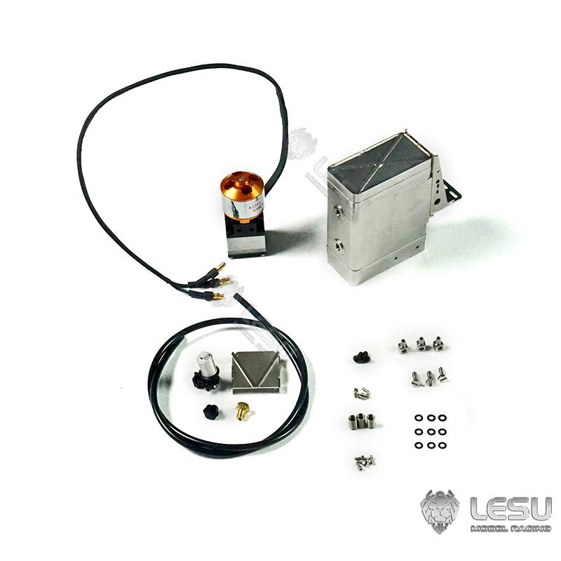 LESU Metal Stainless Steel Integrated Oil Pump Tank Y-1522 for Tamiya 1/14 RC Dump Truck Model Toy Upgrade Modification Parts