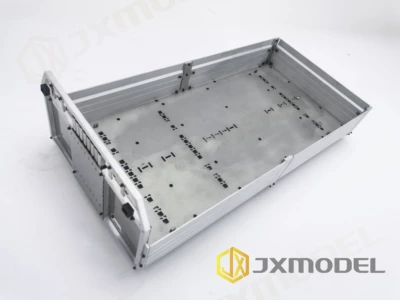 JX head hanging plate cargo box - JXMODEL-F1650 with hanging plate long and short cargo box metal box 1/14