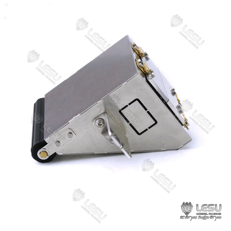 1/14 Tamiya Toys FH16 Sand Spreader FH16 Metal Tool Box Side Decoration Upgrade Parts LESU Model