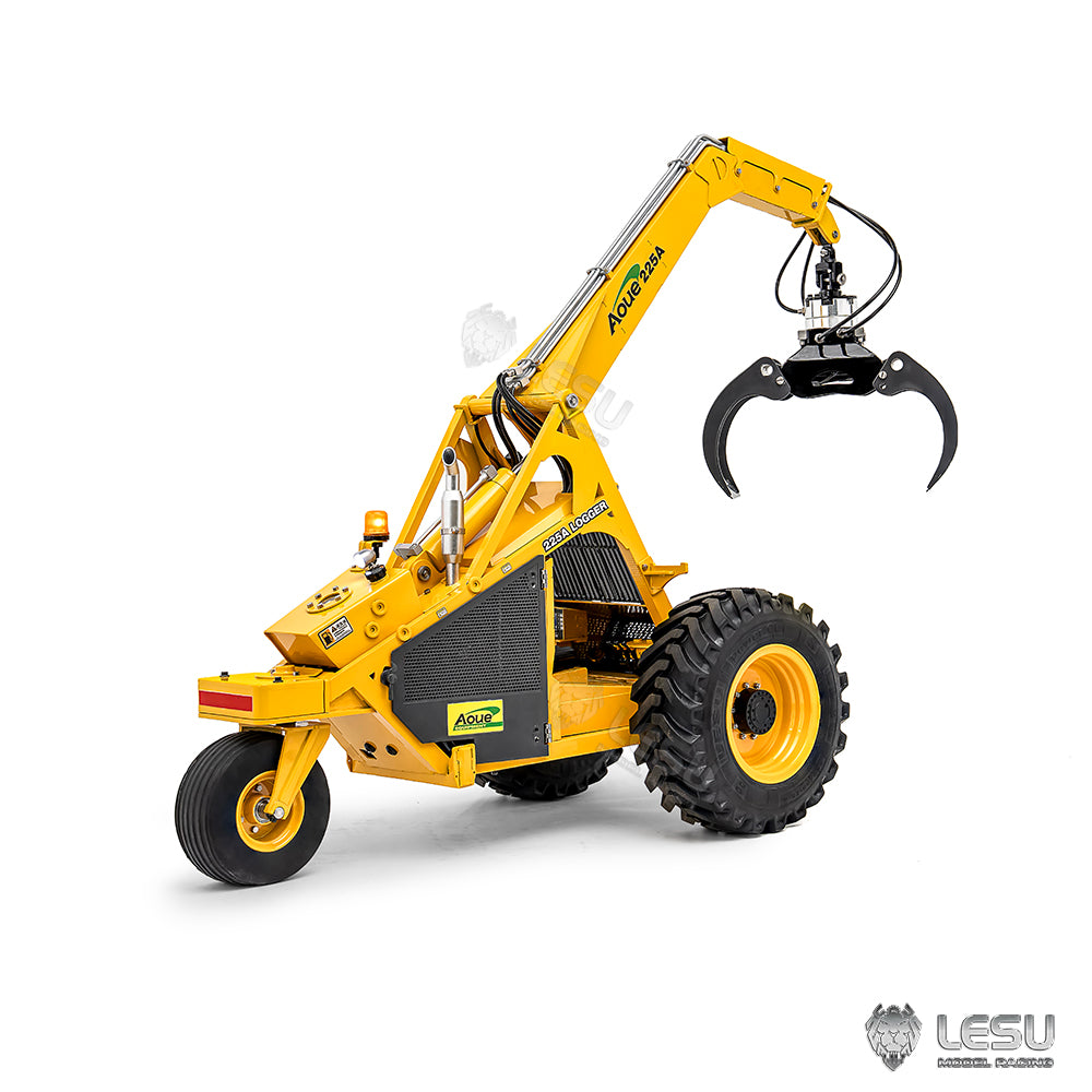 LESU 1/14 Aoue hydraulic model 225A crank boom RD-A0019 4-way valve rear single wheel steering