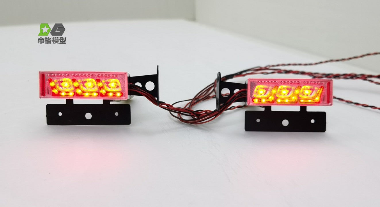 DG Model Tamiya Mud and Tractor Trailer Tamiya Man 620 1851 3363 56352 Taillight Metal