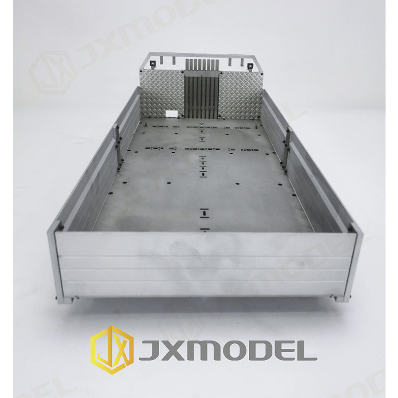 JX head hanging plate cargo box - JXMODEL-F1650 with hanging plate long and short cargo box metal box 1/14