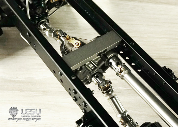 LESU 1/14 Tamiya tractor truck dump truck model central differential time-sharing all-wheel drive transfer case F-5020