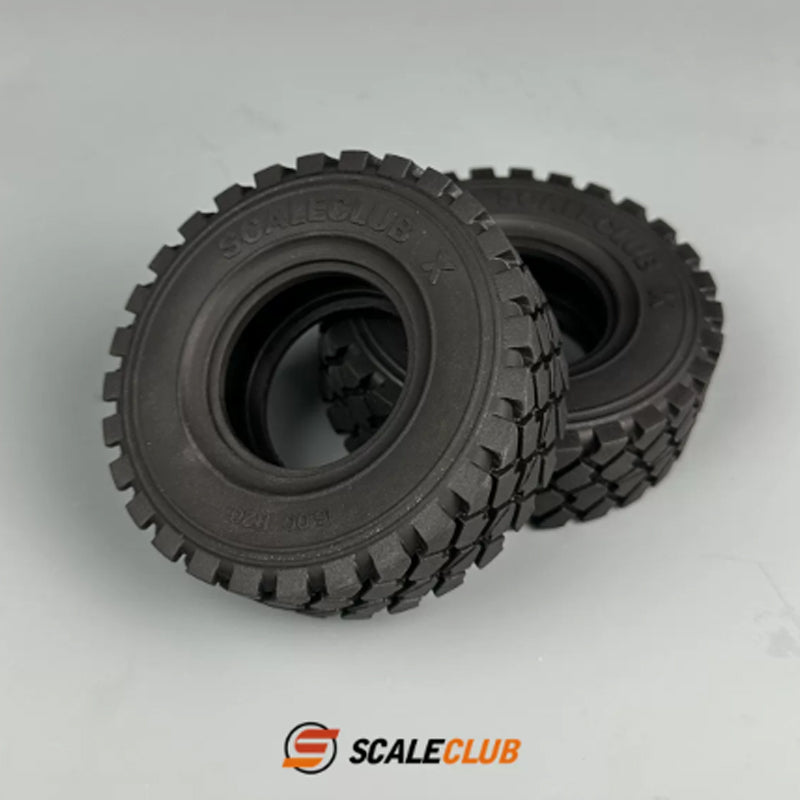 Scaleclub Model 1/14 95MM Diameter Off-Road Truck Off-Road Tractor Tire Military Truck Tire