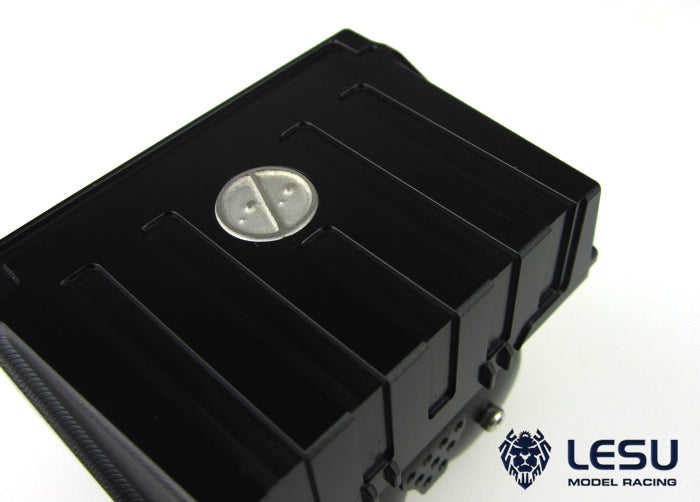 1/14 truck Tamiya tractor G-6018 simulation battery box gas tank accessories mud truck model LESU