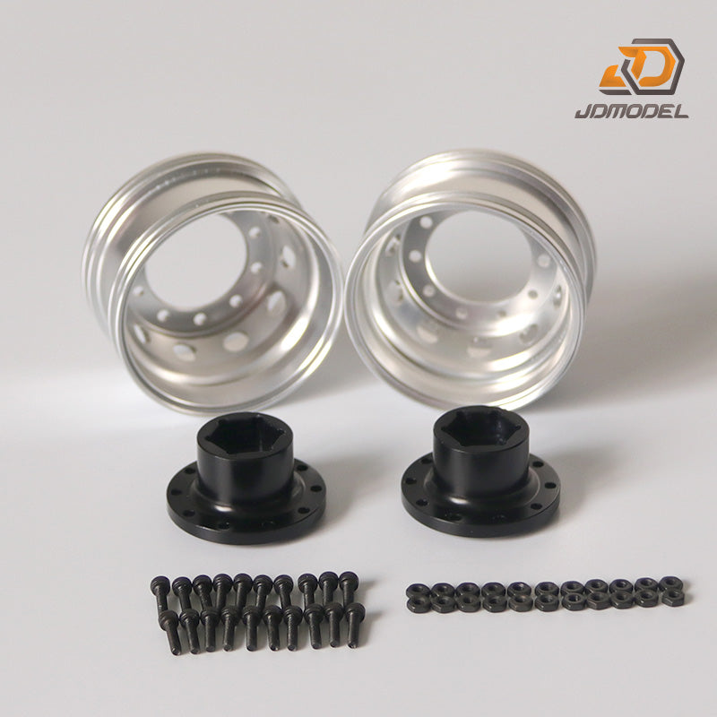 JDMODEL JDM-5 Metal Front Wide Hub for 1/14 RC Traction Truck Model Toy Bearing or Power Hub