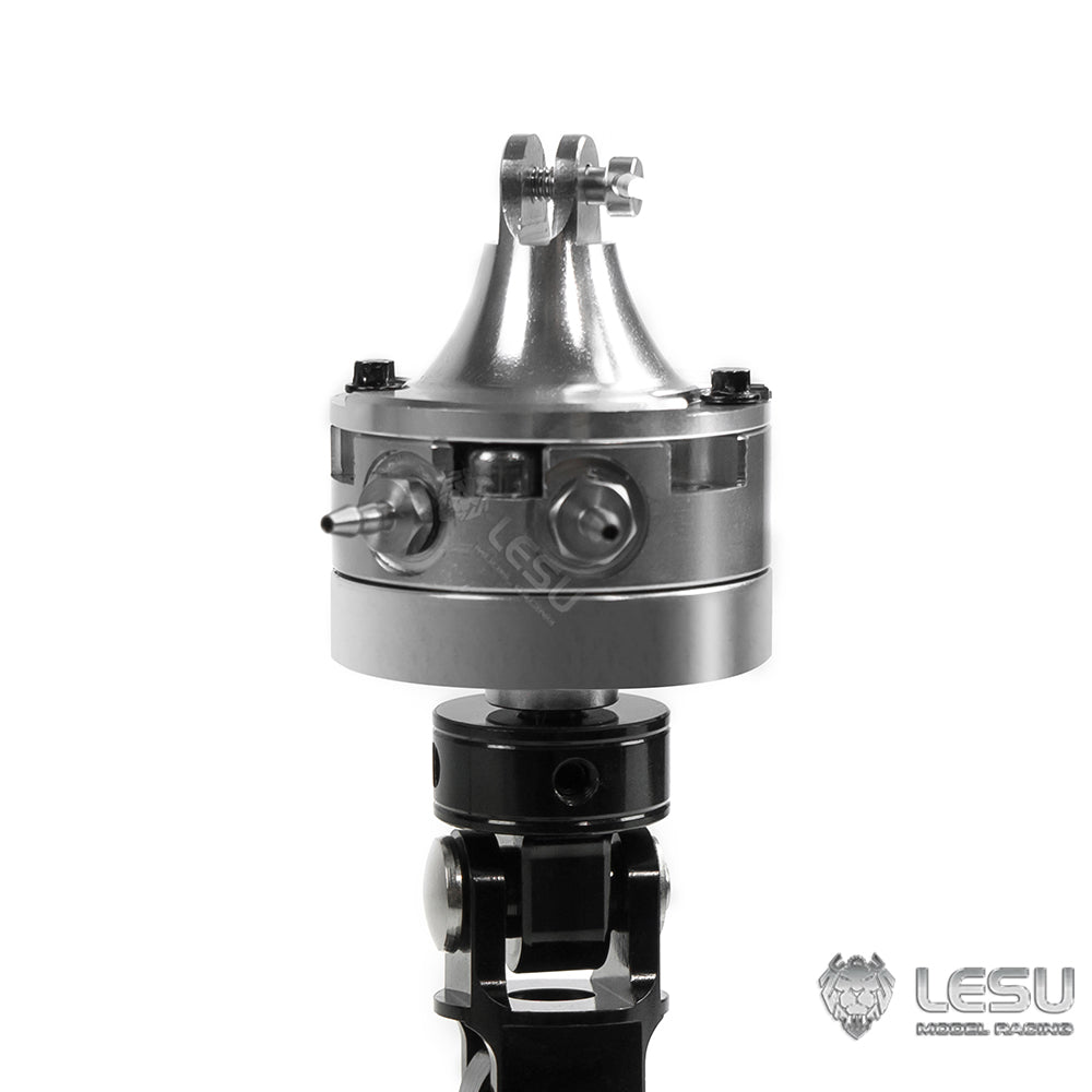 LESU 1/14 Truck Remote Control Model Toy Truck Crane Upgrade Parts Full Metal Hydraulic Rotating Claw Bucket