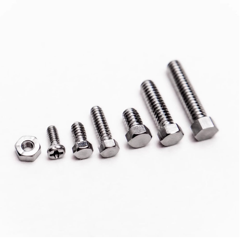 Precision machining 304 high strength non-standard M1.6 M2.0 hexagonal screws