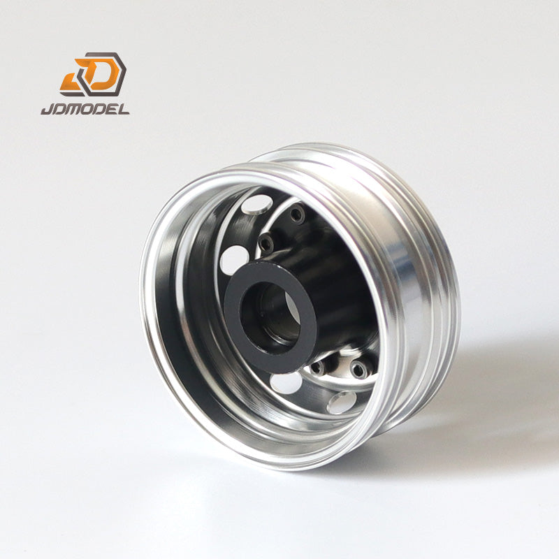 JDM-6 1:14 tractor wheel hub metal drum front narrow wheel hub