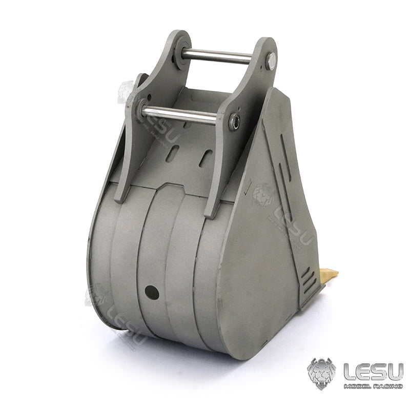 LESU 1/14 Engineering Hydraulic Excavator CAT 374F Modified Quick Release Narrow Bucket Attachment