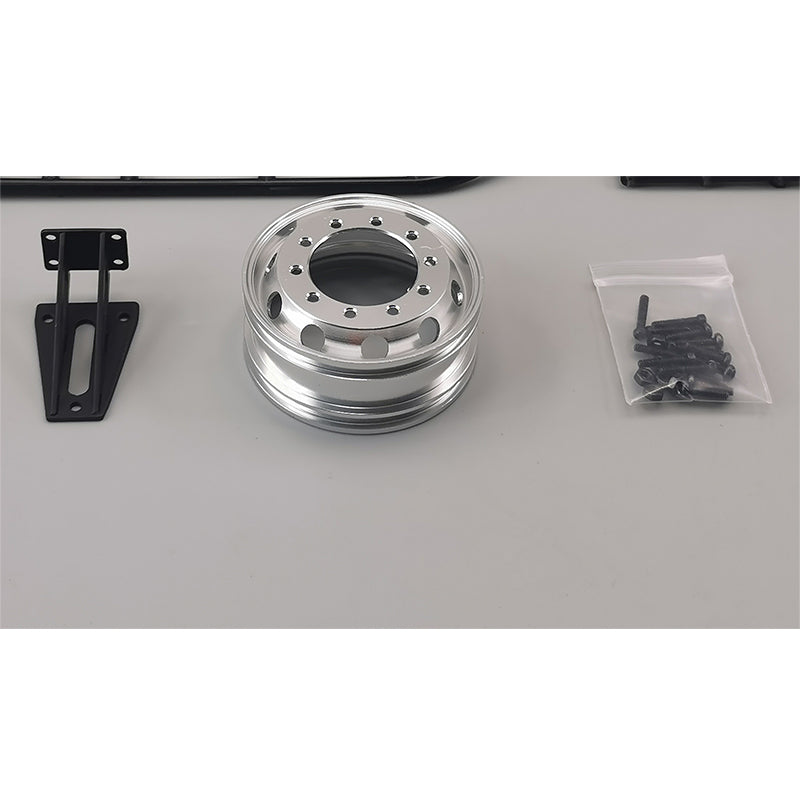 Spare tire rack kit - JXmodel truck model 1:14 tractor trailer adapter with original tire