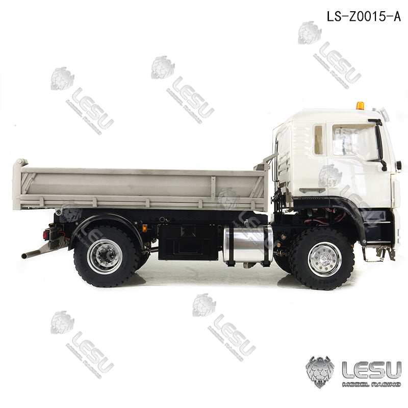 LESU 1/14 Tamiya Truck Model Toy Full Drive 4X4 High Torque Dump Toy