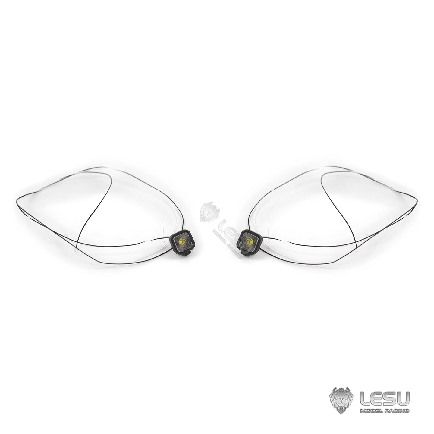 LESU 1/14 Engineering Truck Simulation Spotlight Headlight LED Light S-1323 DIY Modified Accessories Model