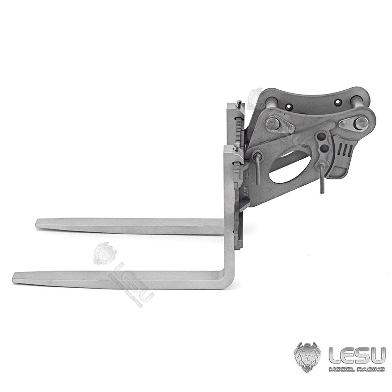 LESU 1/14 simulation hydraulic excavator PC360, wheel excavator, small short tail modified quick change fork attachment