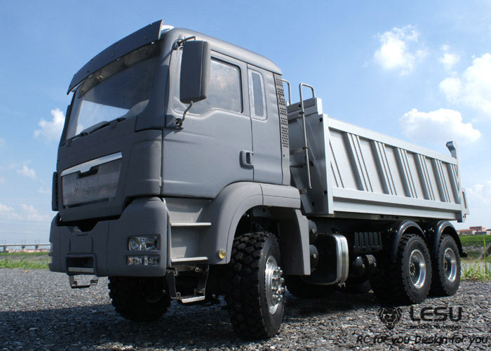 LESU 1/14 Tamiya dump truck DIY remote control model accessories modified beam finished dump truck 6X6 beam L-104