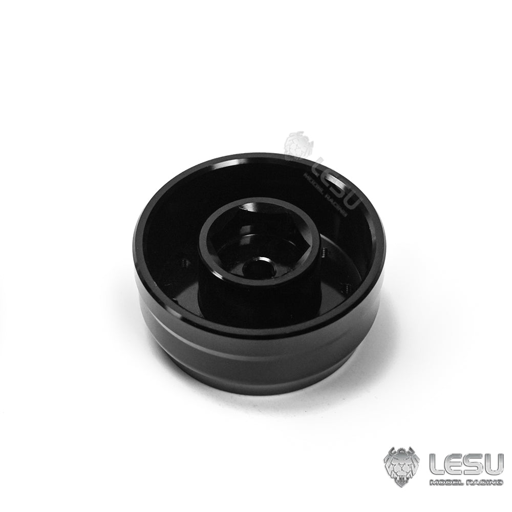 1/14 truck model toy aluminum alloy simulation front wheel hub W-2018-C modified Tamiya accessories LESU