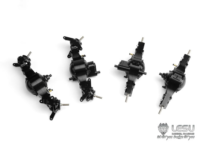 1/14 truck Tamiya tractor axle Q911 series differential lock mud axle model LESU