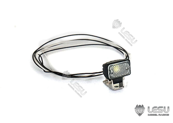 LED S-1284 simulation spotlight accessories suitable for Tamiya 1/14 RC truck engineering vehicle model upgrade modification