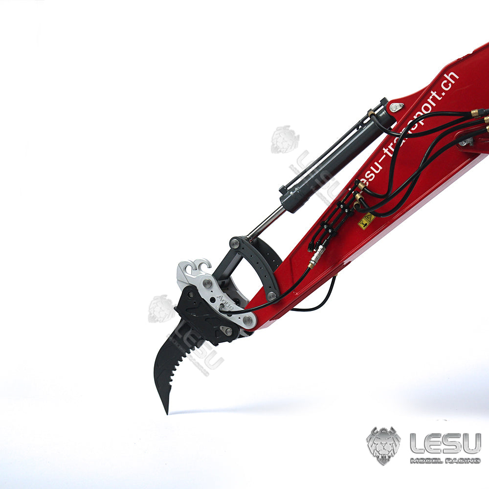 LESU 1/14 Engineering Machinery Model Excavator ET35 Modified Quick Release Straight Blade Ripper Attachment