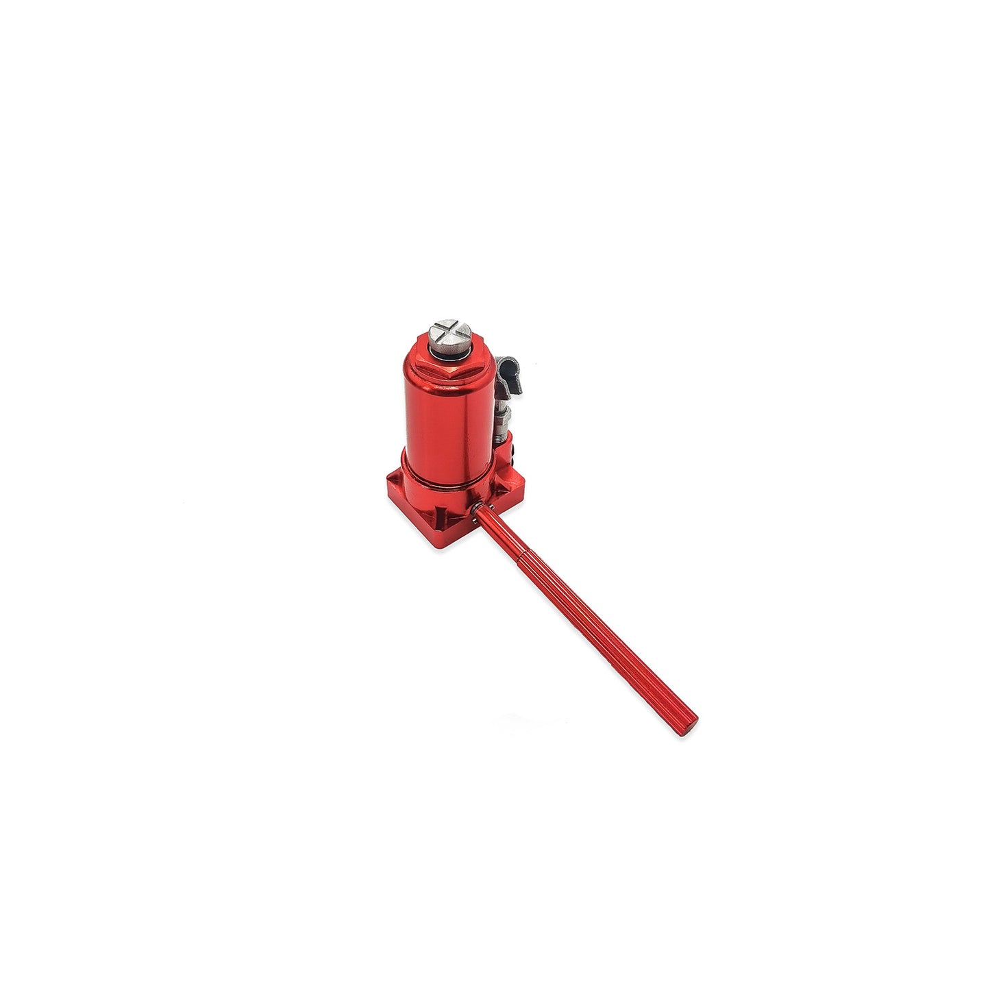 JDM-163 RC Hydraulic Metal CNC Jack 15kg Load 51-102mm For Tamiya Lesu Scaleclub Huina Excavator Truck Engineering Vehicle Model