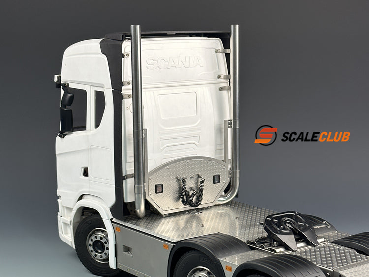 scaleclub 1/14 Scania tractor truck European style exhaust straight exhaust type A