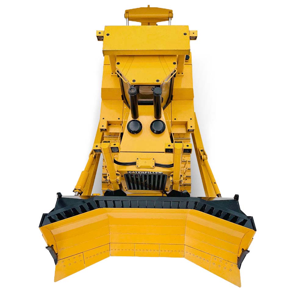 JDMODEL 1/14 Remote Control Hydraulic Bulldozer Model Upgrade Modified Giant U-Shaped Push Bucket JDM-98D