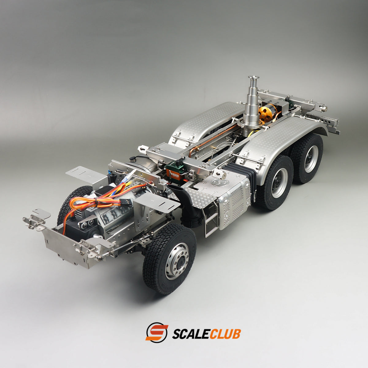 Scaleclub 1/14 Iveco iveco6x6 full metal hydraulic 3-way dump truck