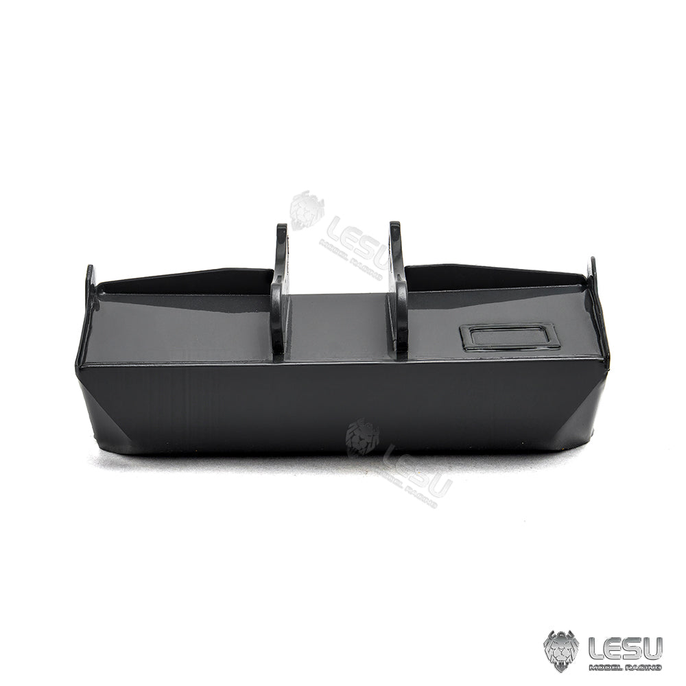 LESU 1/14 Hydraulic Excavator Wide Bucket Toothless Bucket AT-C0069 Sheet Metal Process Simulation Model Accessories