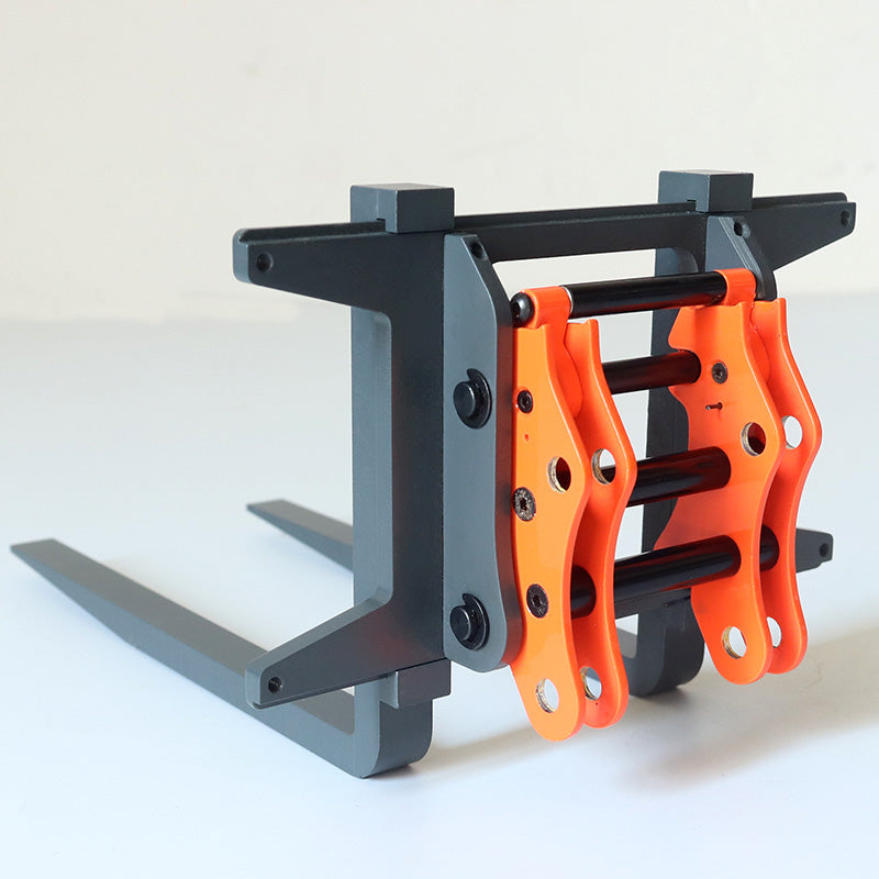 JDMODEL 1/14 Remote Control Hydraulic Loader Model with Quick-Change Set and Fork Attachment JDM-88-B