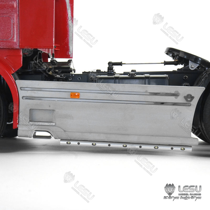 1/14 dual-axle tractor side skirt decorative lights width lights set G-6222 model toy R470 modification