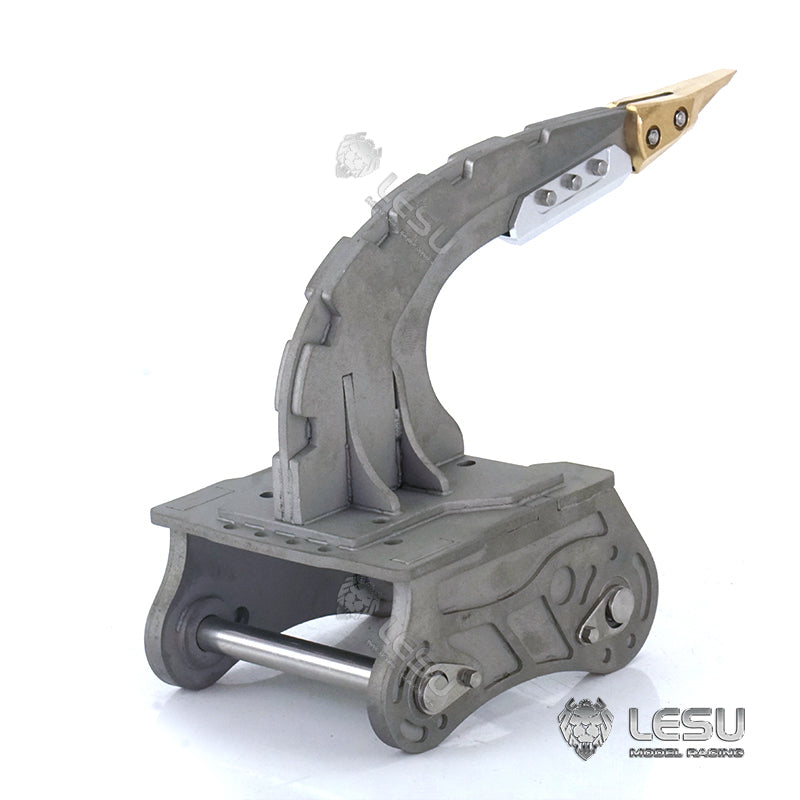 LESU 1/14 Engineering Hydraulic Excavator CAT 374F Modified Quick Release Curved Blade Ripper Attachment